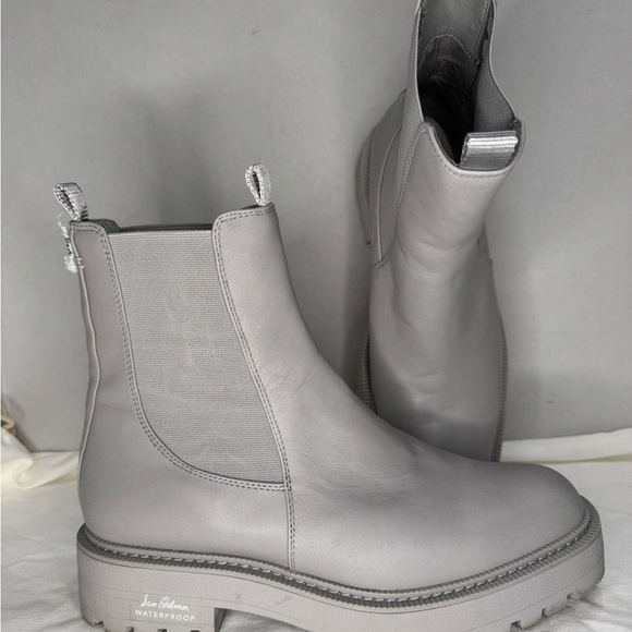 Sam Edelman Gray Women's Ankle Boots - Picture 2 of 11